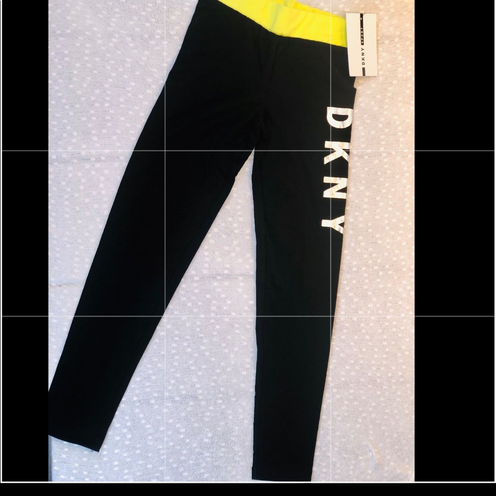 NWT Girls DKNY Sport leggings